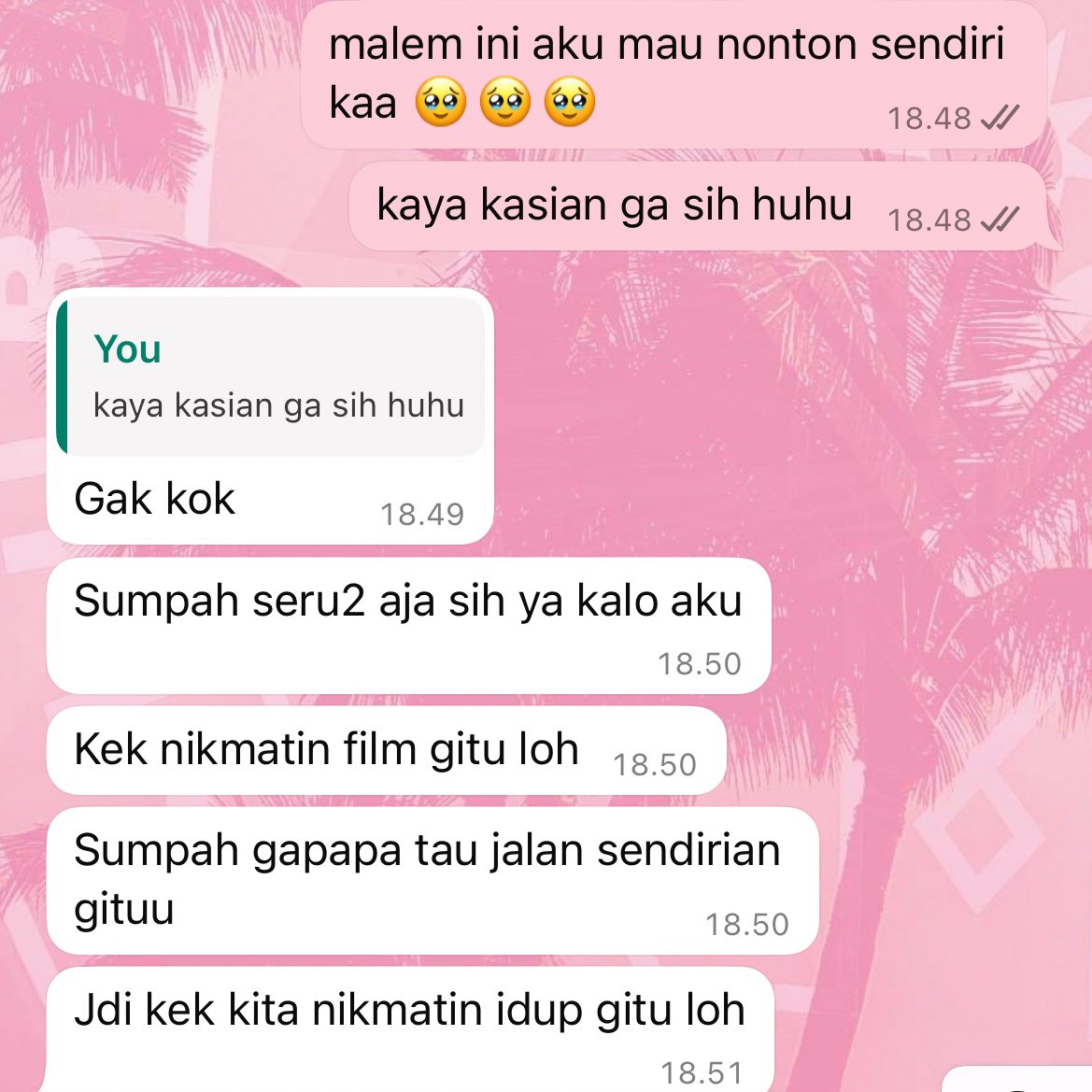 matchwalate's tweet photo. behind the moment mencoba nonton sendirian (konsul with nanda &amp; jihan) https://t.co/NEEDAvtYWy