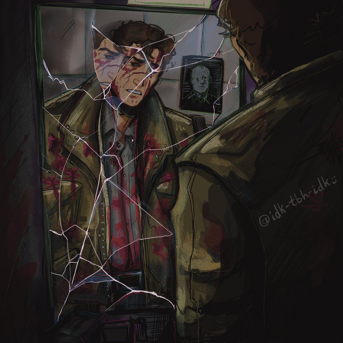 idk_tbh_dk's tweet photo. It’s Miles Updog without a paddle 
#outlast  - #milesupshur https://t.co/IL0vgIvM8Q