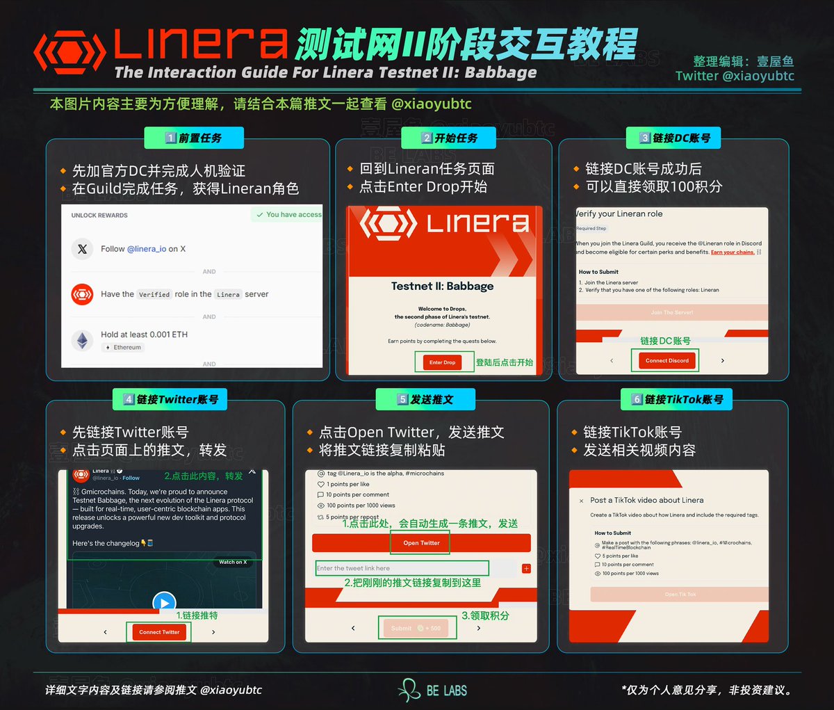 MikaRoams's tweet photo. .@Linera_io is the alpha #microchains A16z领投1200万美元的Layer1公链
@linera_io
刚正式推出了普通用户可以参与的Babbage激励测试网同时Galxe银河签到任务也已经结束激励测试网参与入口：https://t.co/sgv63BCh2S https://t.co/Eh69EHWdMp