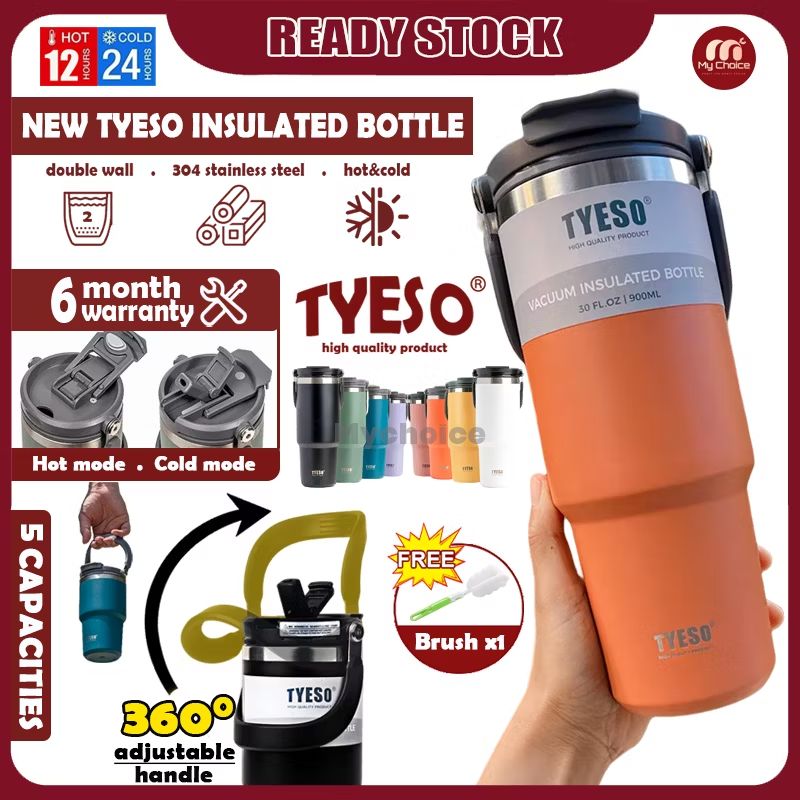 RaahiAbid's tweet photo. Check out Tyeso Tumbler With Handle 600/750/900/1050/1200ml 304 Stainless Steel Insulated Thermos Flask Water Bottle Botol Air 保温瓶 for RM30.00 - RM40.02. Get it on Shopee now! https://t.co/IT7QOf31WO https://t.co/J8307xSXgC