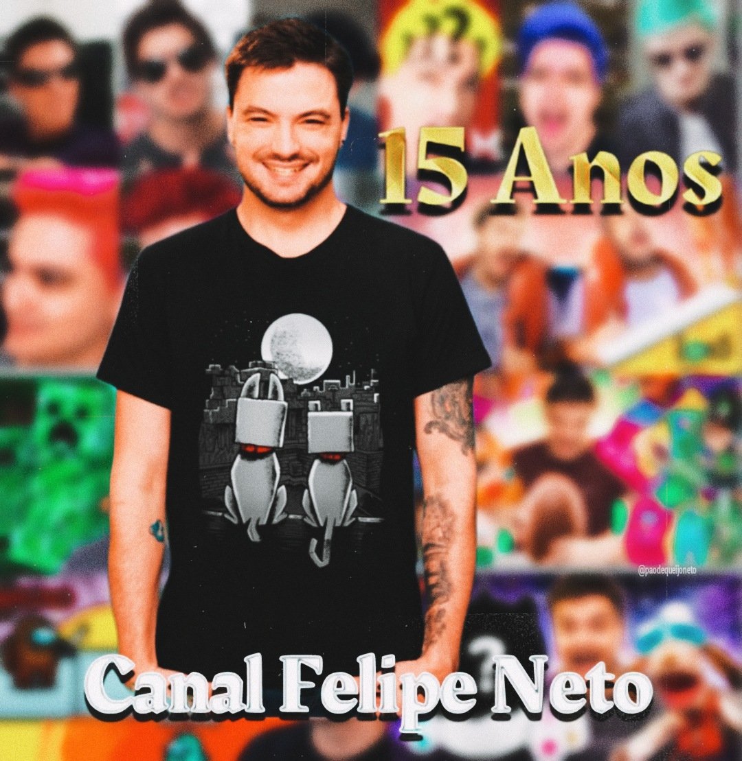 UMA DEBUTANTE

Fico tao feliz de acompanhar sua trajetória e te ver brilhar cada vez mais.
Sei que dizer isso todo ano virou clichê, mas nunca vou me cansar, então aqui vai mais uma vez: obrigada por tudo <a href="/felipeneto/">Felipe Neto 🦉</a> obrigada mesmo!
 
#15AnosCanalFelipeNeto