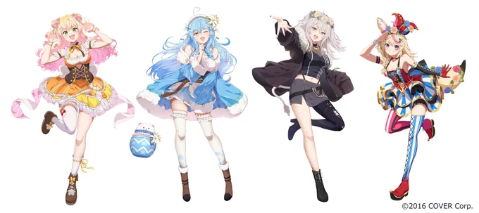 「ホロライブ×ジョイポリス」コラボイベント第5弾のイラストを担当させていただきました。よろしくお願いいたします 