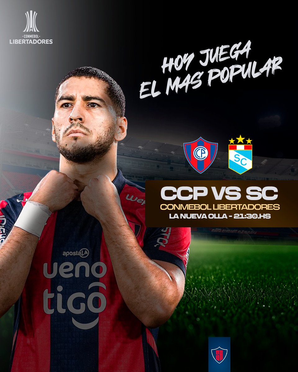 sentiazulgrana's tweet photo. JUEVES DE COPA LIBERTADORES.

JUEVES DE CERRO PORTEÑO 🔵🔴🌪️ https://t.co/qz5ijffLh8