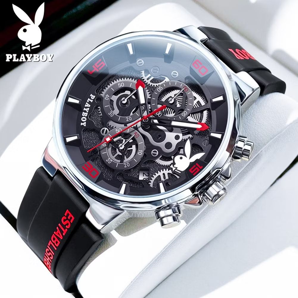 RaahiAbid's tweet photo. Check out PLAYBOY Jam Tangan Lelaki Original 100% Watch Man Birthday Waterproof Multifunction Quartz 3063-H for RM76.60 - RM109.80. Get it on Shopee now! https://t.co/Z47a5vx0c2 https://t.co/E41p3sfW2L