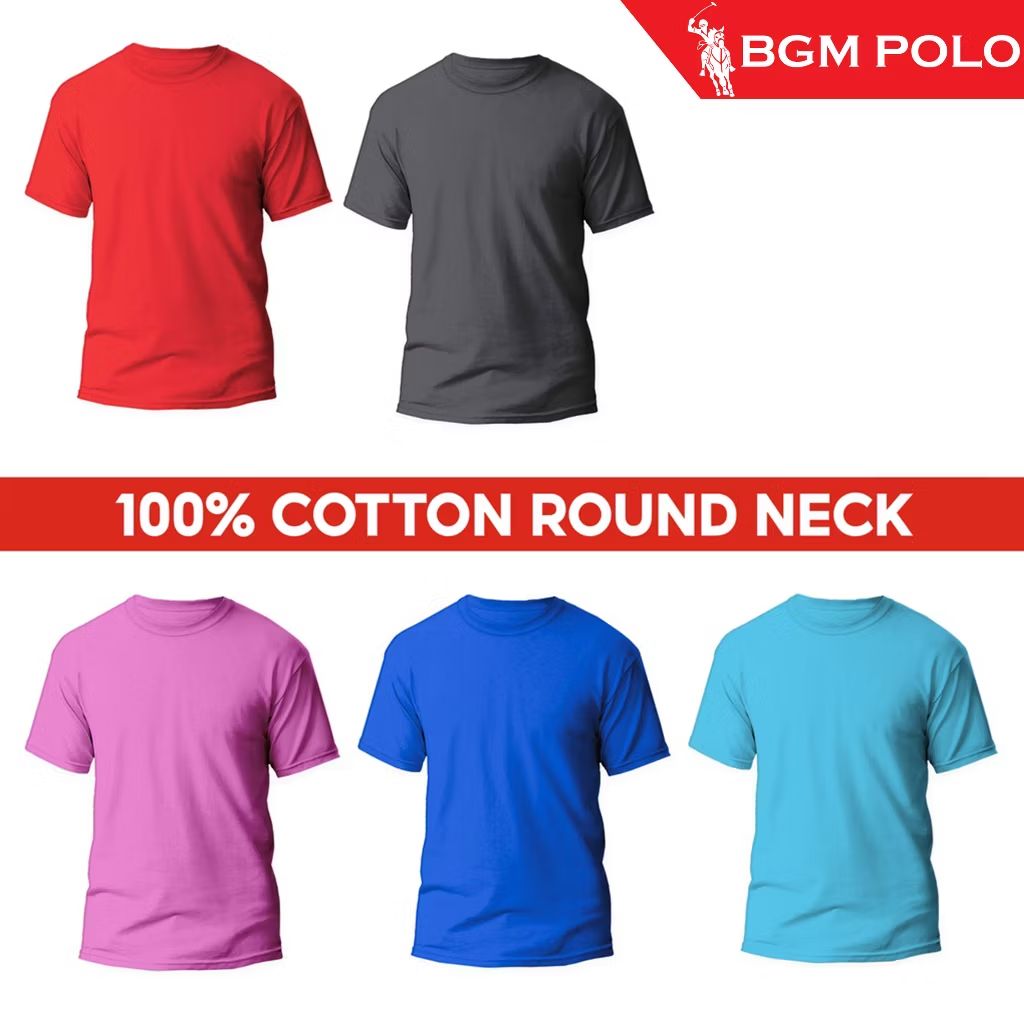 RaahiAbid's tweet photo. Check out BGM POLO Unisex Cotton Plain Round Neck T- Shirt BPPMTRN004-MX for RM9.79 - RM10.90. Get it on Shopee now! https://t.co/Udel9Db2bn https://t.co/tvxvZm0iAf