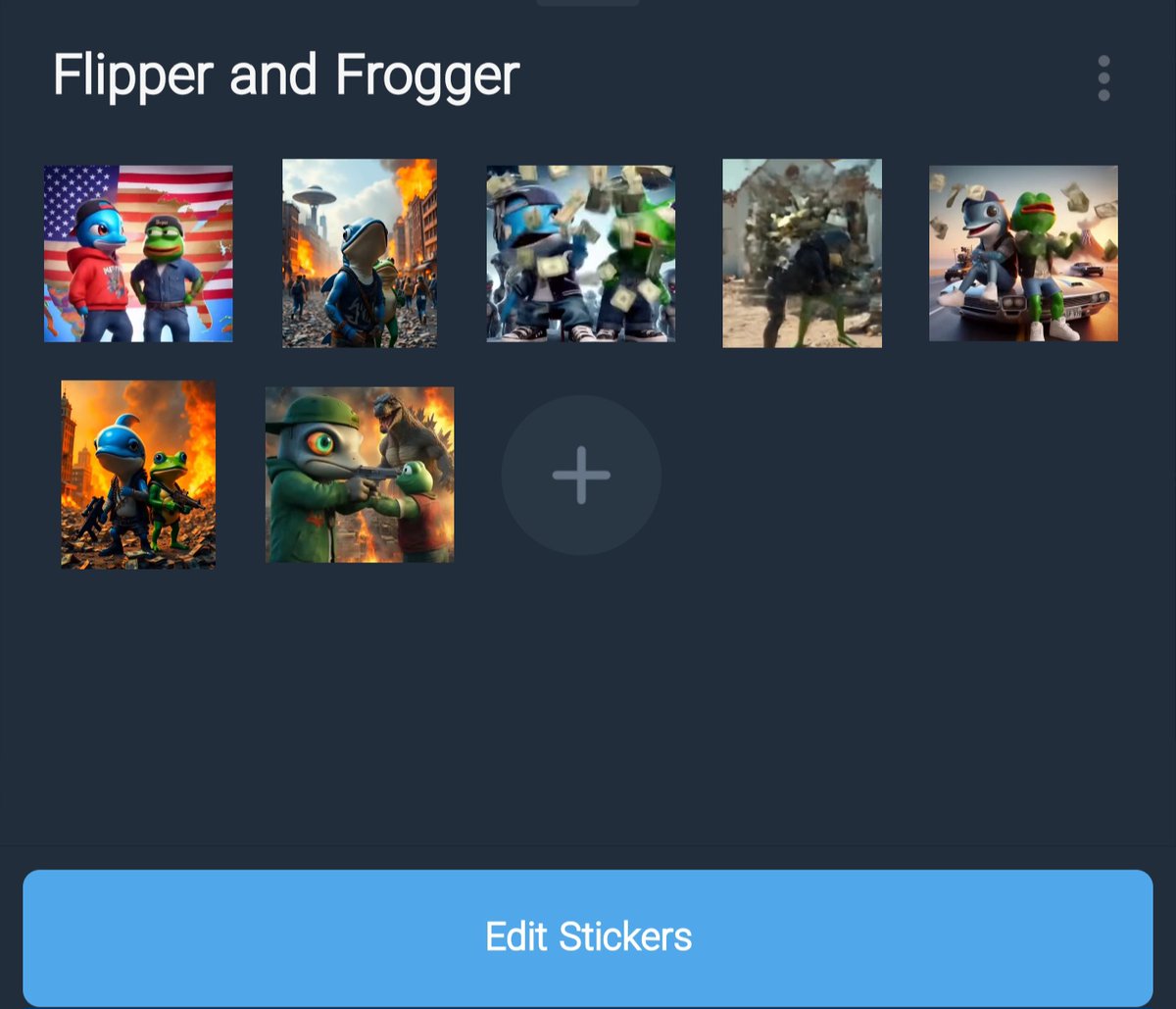 New Sticker Pack On Telegram 

t.me/flipperflp

t.me/addstickers/Fl…

#btc #Bitcoin #binance #pepe #babydoge #lunc #shib #Memecoins #polydoge #FLOKİ #turbo #sol #LunaClassic #popcat  #PEPECOIN #dogwifcoin #PEIPEI #mog #Doge #bonk #pengu #snek #mew #brett #toshi
