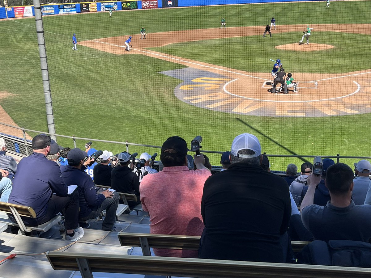 UCR Baseball Daily (@jond_867) on Twitter photo The sights & sounds of the Game ~ played at a High Level ~ there’s plenty!
From younger brothers making memories, to radar gun sighs 😃
The Riverside Sports Complex has old-time ⚾️ charm, filled with nostalgia and a sense of unending growth.
#GoHighlanders We’re Blessed ⚾️ The sights & sounds of the Game ~ played at a High Level ~ there’s plenty!
From younger brothers making memories, to radar gun sighs 😃
The Riverside Sports Complex has old-time ⚾️ charm, filled with nostalgia and a sense of unending growth.
#GoHighlanders We’re Blessed ⚾️