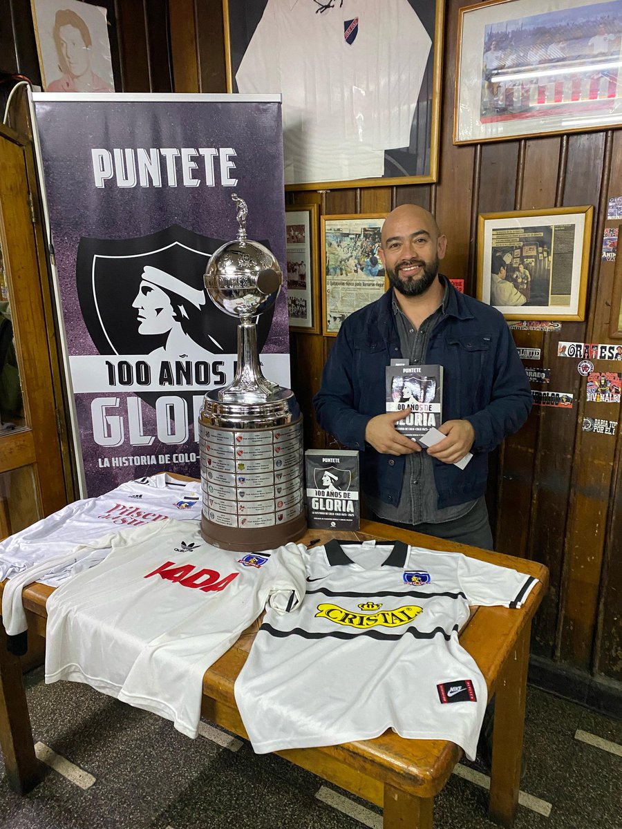 Seguimos Conmemorando los 100 del eterno campeón en el @quitapenascl 
Lanzamiento del libro #100AñosDeGroria del gran #Puntete