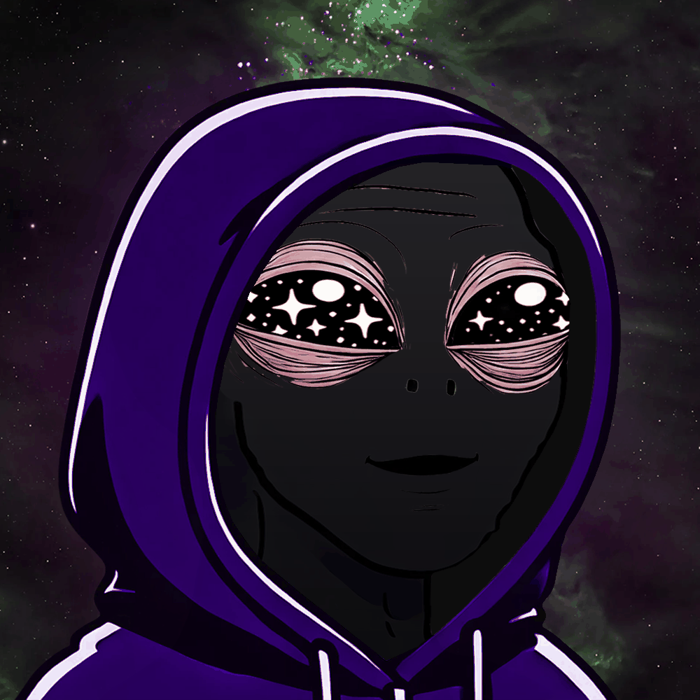 Thank you <a href="/cryptoblaze777/">Cosmic Gilgamesh</a> and <a href="/suiayyliens/">Ayyliens</a> for this awesome Ayylien that will tripsit my <a href="/suitoshipanda/">Suitoshi Panda</a>  :) 
Looking forward to trying out the games you have coming soon on @playsuigames <3