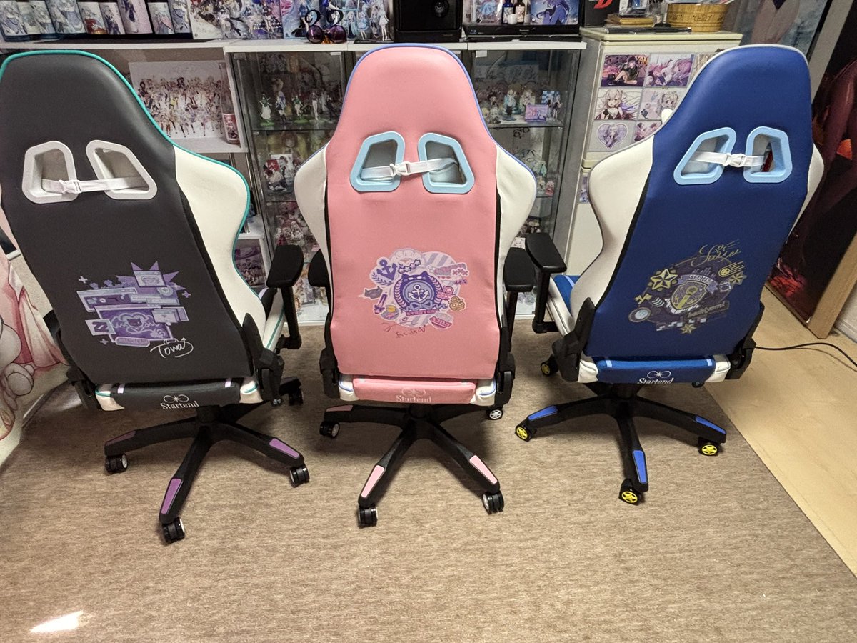 スタテンゲーミングチェア届いた〜！??? #Startend #星街すいせい 
