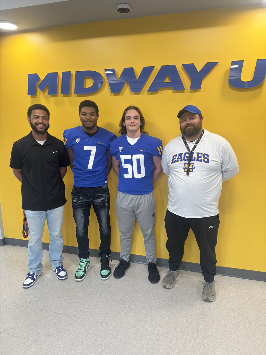 David shelton (@david_shelton50) on Twitter photo Blessed to receive my first offer from <a href="/midway_sprint/">Midway University Sprint Football</a>!! <a href="/Coach__McKinley/">Michael McKinley</a> Blessed to receive my first offer from <a href="/midway_sprint/">Midway University Sprint Football</a>!! <a href="/Coach__McKinley/">Michael McKinley</a>
