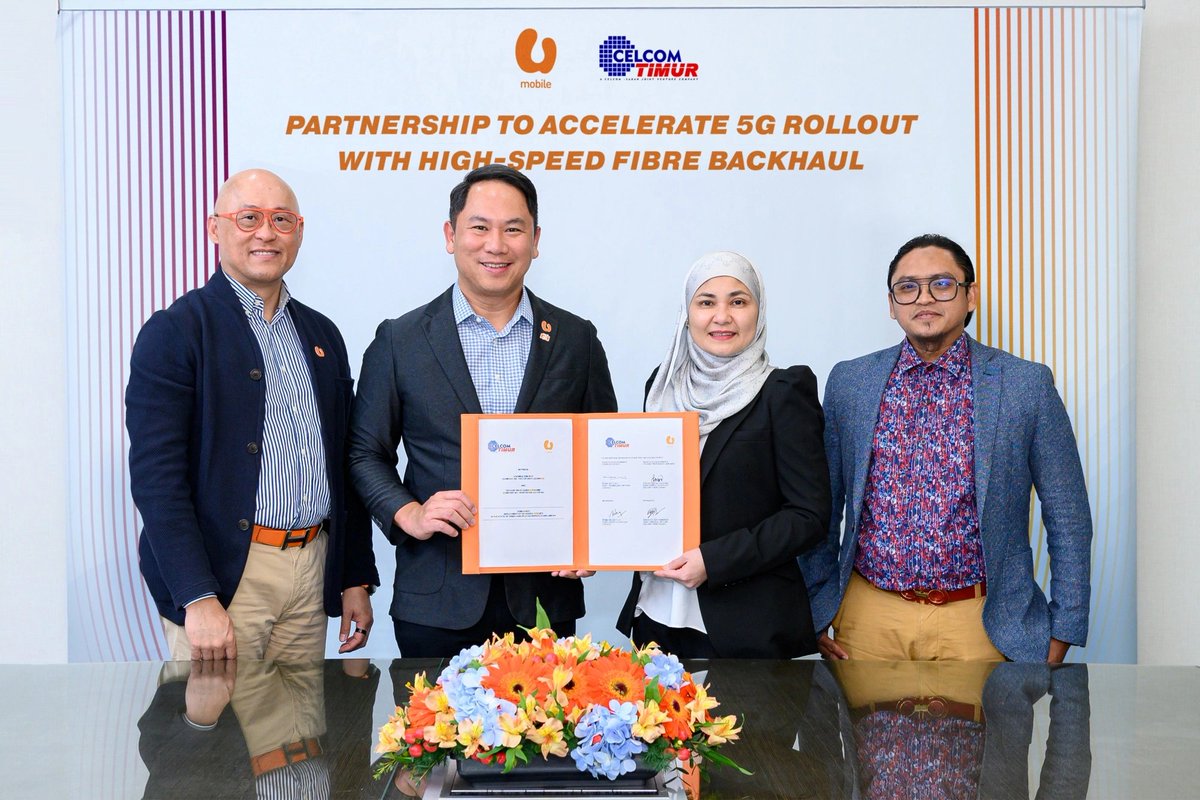 Lowyat.NET (@lowyatnet) on Twitter photo U Mobile, CT Sabah Partners For Upcoming 5G Network Rollout
lowy.at/gx51g U Mobile, CT Sabah Partners For Upcoming 5G Network Rollout
lowy.at/gx51g