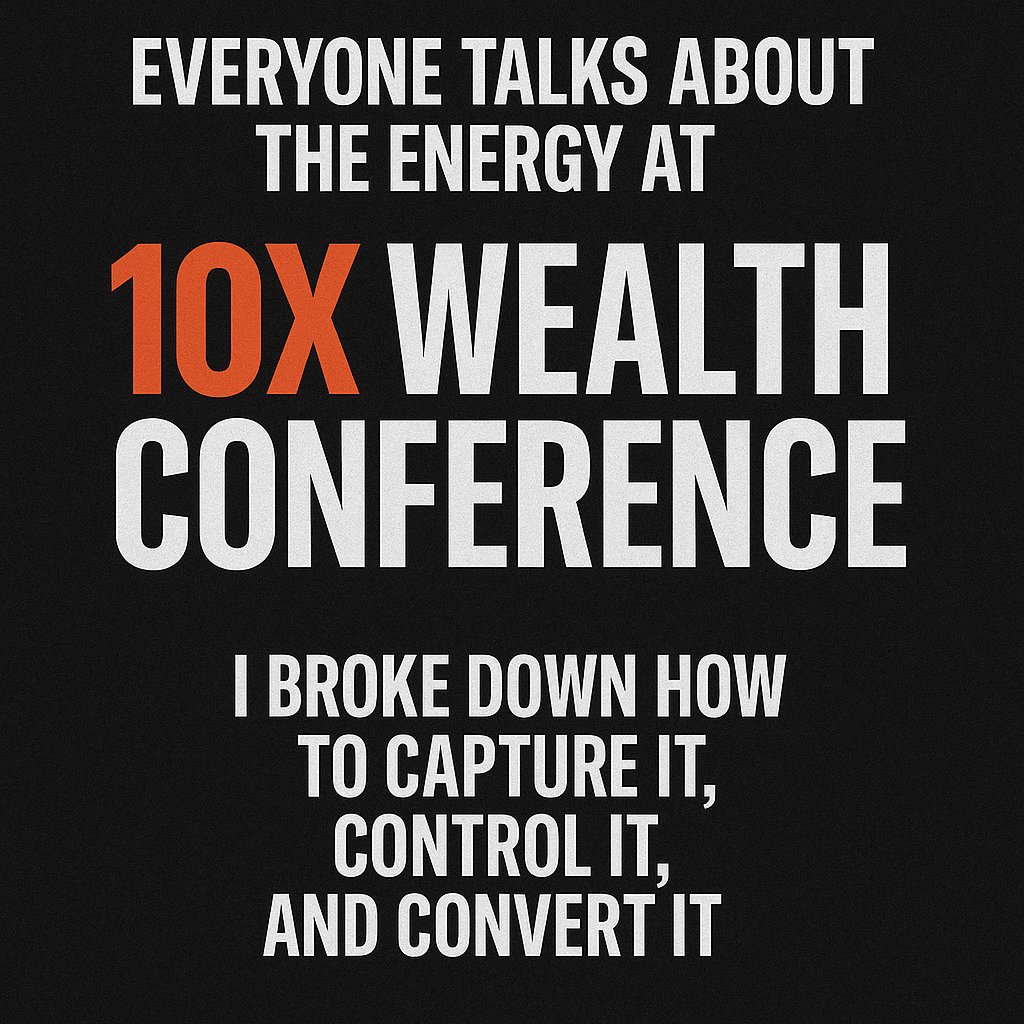 sam_scales101's tweet image. What if the real leverage of &quot;the 10X Wealth Conference&quot; isn’t just on stage… but in the inbox?

docs.google.com/document/d/1-9…

#10xWealth #sales #ConversionSystems #grantcardone #realestate #copywriting #directresponse #advertising