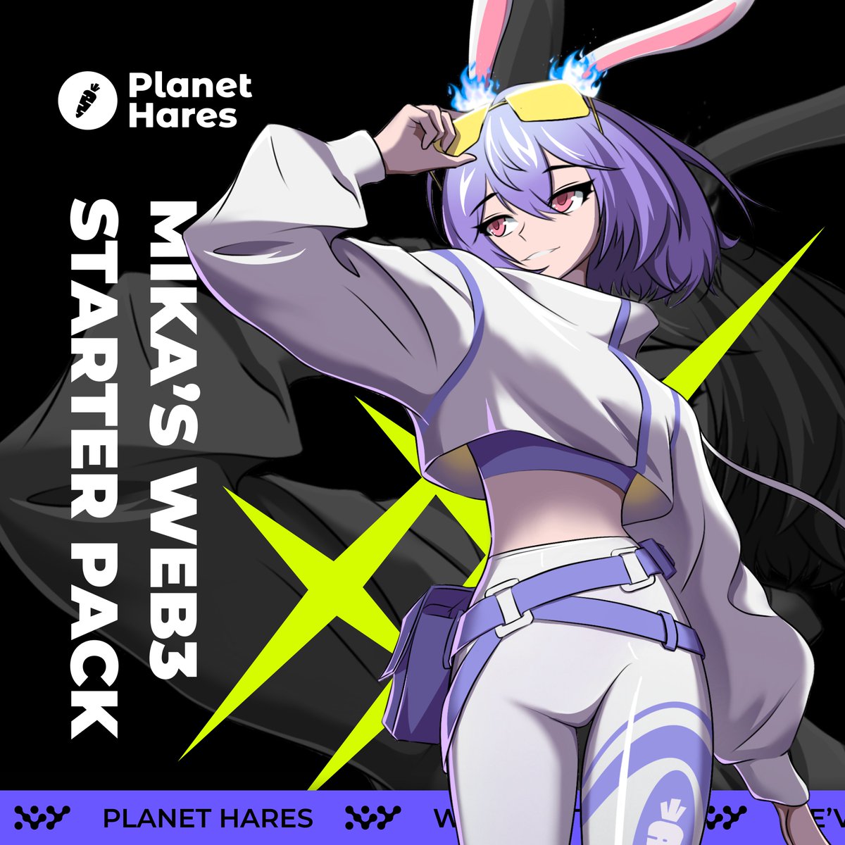 0xhares's tweet image. New to Web3? No worries—Mika’s got you covered! 💜
Here’s what you need to get started:
✅ A curious mind 🧠
✅ A digital wallet 🎒
✅ A love for hares 🐇
✅ A thirst for adventure 🚀
Let’s explore together! 🌍
#Web3Beginner #PlanetHares