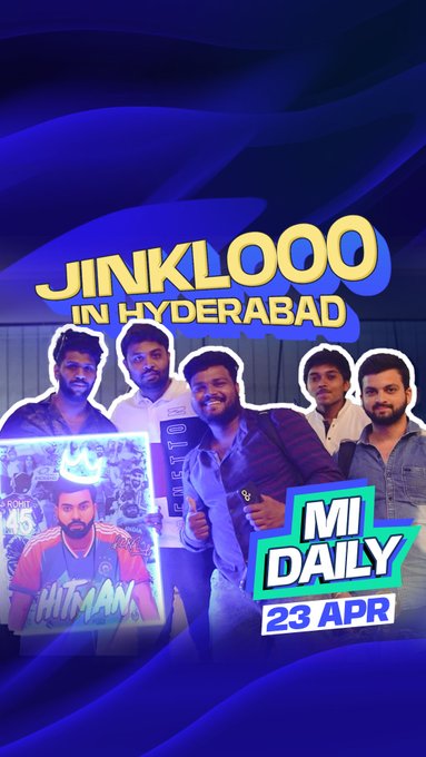 🎥 Victory in Hyderabad - Sealed ✅ 📹 Credits: Twitter/mipaltan