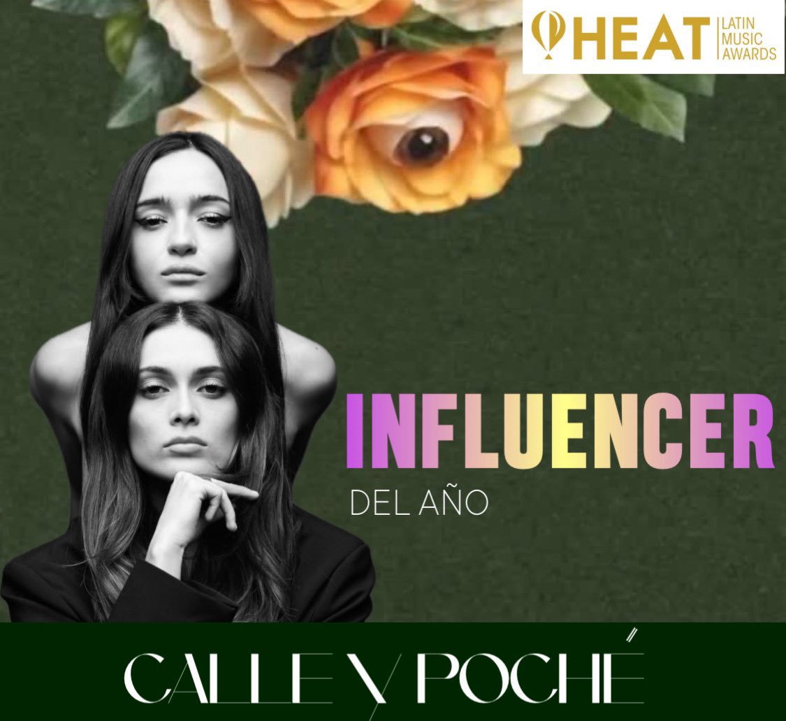 cachersociety's tweet image. ¿No sabes cómo votar por Calle y Poché en los Premios Heat 2025?

Acá les dejamos un paso a paso para que puedan hacerlo sin problema. Recuerden que están nominadas en la categoría &apos;Influencer del Año&apos;. 

CACHÉ X PREMIOS HEAT