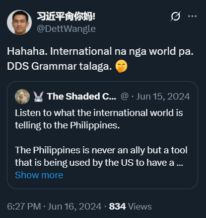 习近平肏你妈! tweet media