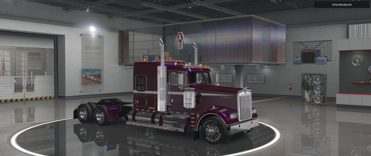 DieselHoffen's tweet photo. @SCSsoftware @KenworthTruckCo W900: a symbol of innovation and excellence in the industry.

#W900Legacy #AmericanTruckSimulator https://t.co/FchPk95Kvh