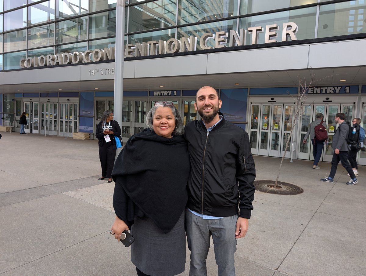 Grateful to present at #AERA25 in Denver on topic of trauma-triggering research + critical work of <a href="/amadeuszTO/">Amadeusz</a>! 

Loved reconnecting with friends &amp; colleagues &amp; finding synergies with scholars from around the world. 

Thanks to all who made it memorable! 🙏🏽

<a href="/LaurierEdu/">Laurier Faculty of Education</a> <a href="/OISEUofT/">OISEUofT</a>