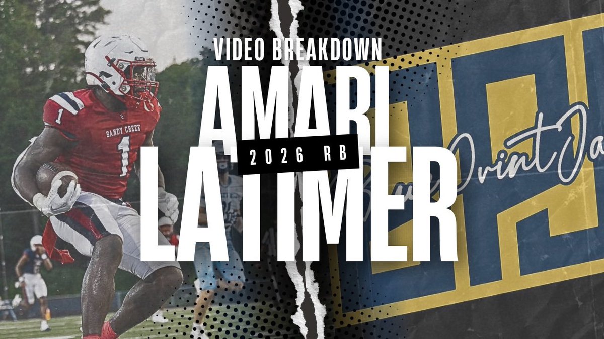BluePrintJay (@blueprintjay) on Twitter photo New video dropping TOMORROW at 2:35PM!
I will be breaking down one of the most electric backs in the 2026 class ā
Amari Latimer (<a href="/amarilatimer_/">Amari Latimer</a>)
Speed. Vision. Power. Youāre gonna want to see this.
Tune in to BluePrintJayTV link below:
youtu.be/-itTKBZSYGk?siā¦
#GoBlue New video dropping TOMORROW at 2:35PM!
I will be breaking down one of the most electric backs in the 2026 class ā
Amari Latimer (<a href="/amarilatimer_/">Amari Latimer</a>)
Speed. Vision. Power. Youāre gonna want to see this.
Tune in to BluePrintJayTV link below:
youtu.be/-itTKBZSYGk?siā¦
#GoBlue