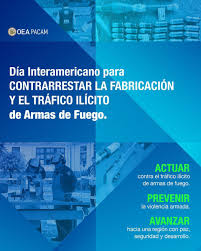 En Día Interamericano para Contrarrestar la Fabricación y Tráfico Ilícito de Armas de Fuego, Ecuador destacó esfuerzos del Gobierno Nacional para combatir este problema, recalcó gran numero de decomisos de armas ilícitas y recordó su compromiso con CIFTA.  youtube.com/watch?v=t_1UcY…