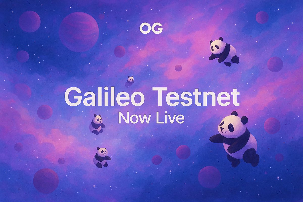 Galileo V3 Testnet is now LIVE

Here are some links that might help
Faucet : faucet.0g.ai
Explorer : chainscan-galileo.0g.ai
add RPC : docs.0g.ai/run-a-node/tes…

For upgrade node to V3 you can check this link cryptomolot.gitbook.io/cryptomolot-do…

<a href="/0G_labs/">0G Labs (Home of Infinite AI)</a>