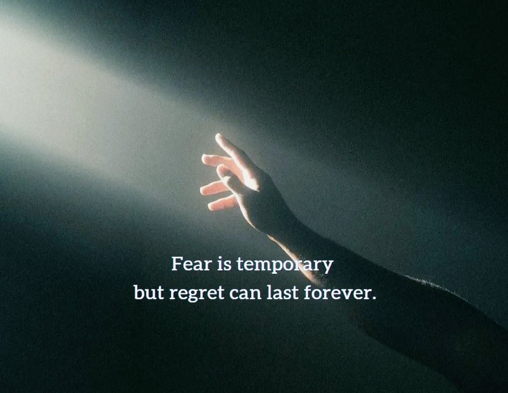 Everything is temporary;
Fear but a bold decision to resiliently fight against any forms of violence is very pertinent.