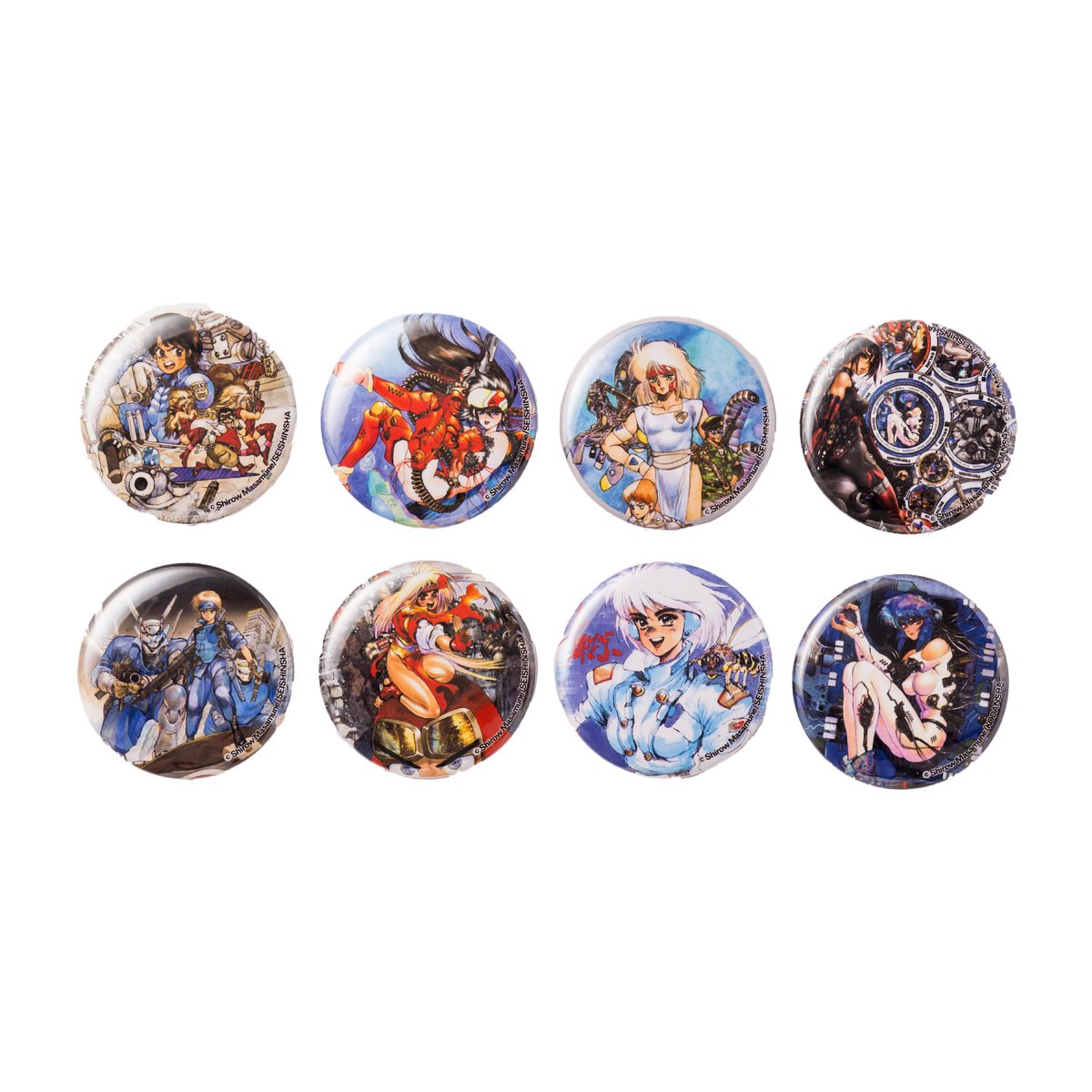 ハズレなし！人気イラストの缶バッジ！/ □缶バッジ（ランダム8種