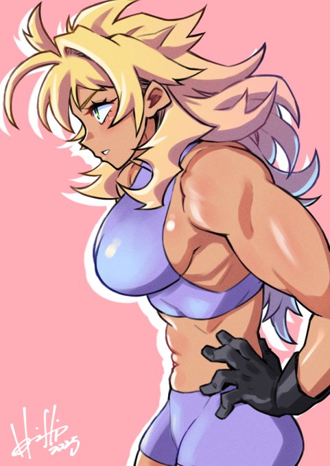 久々に初期型のパワフルなうちの子ミシェルさん💪
#OC
My OC michelle/First style 