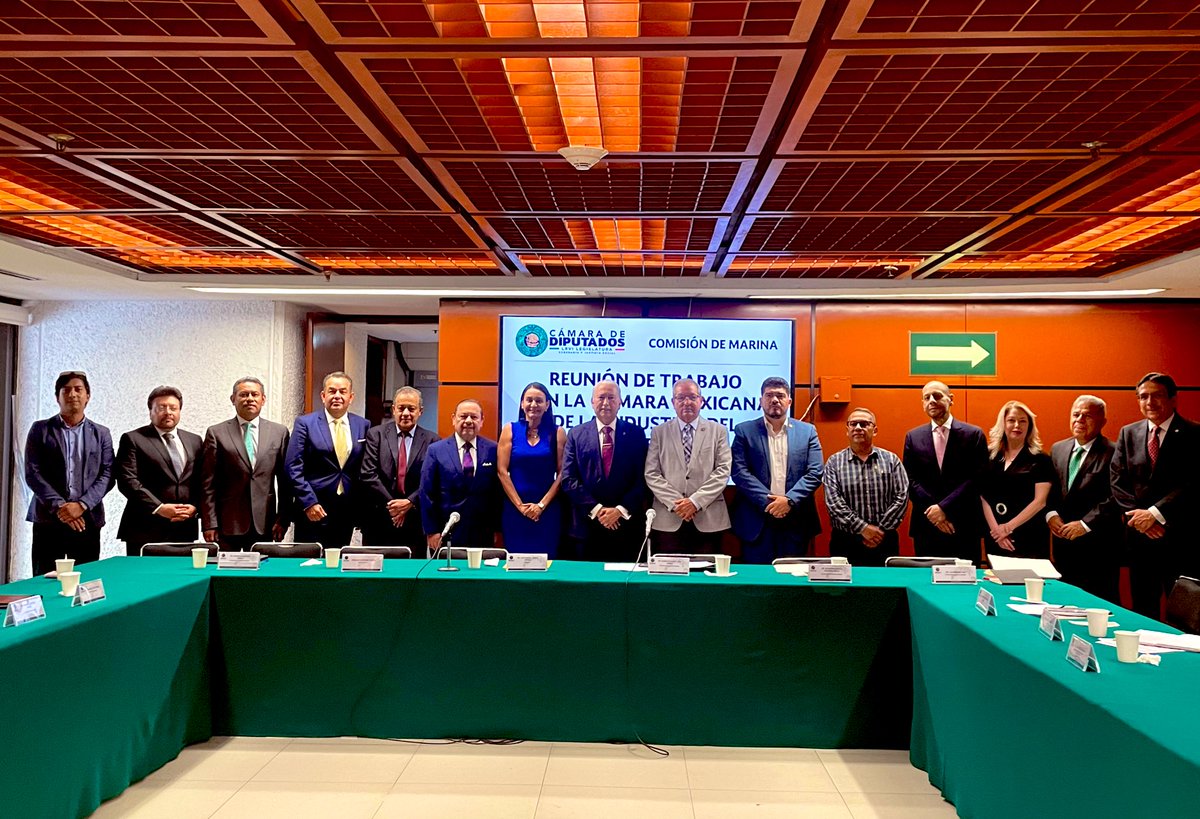 Generar sinergias en beneficio del sector marítimo con el poder legislativo, es uno de los ejes de mi Programa de Labores 2025 como Pdte. de <a href="/CAMEINTRAM/">CAMEINTRAM</a>. 

Agradezco a los diputados de <a href="/Marinadiputados/">Comisión de Marina ⚓️🇲🇽</a> y en especial al <a href="/DipHumbertoCoss/">Humberto Coss y León</a> por la reunión.

 ¡Vamos a buen puerto! ⚓️