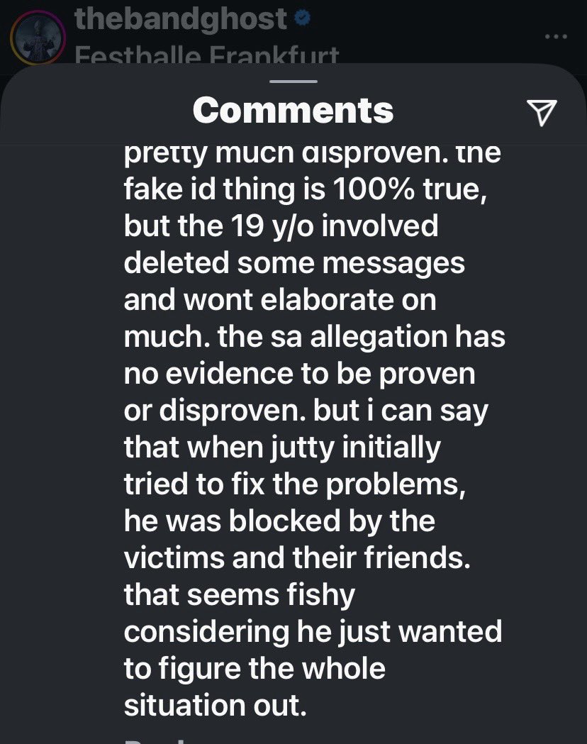iloveghost_xo's tweet photo. I’m on their side. I’m hiding their names so they don’t get attacked by you children https://t.co/6v5b9WKizS