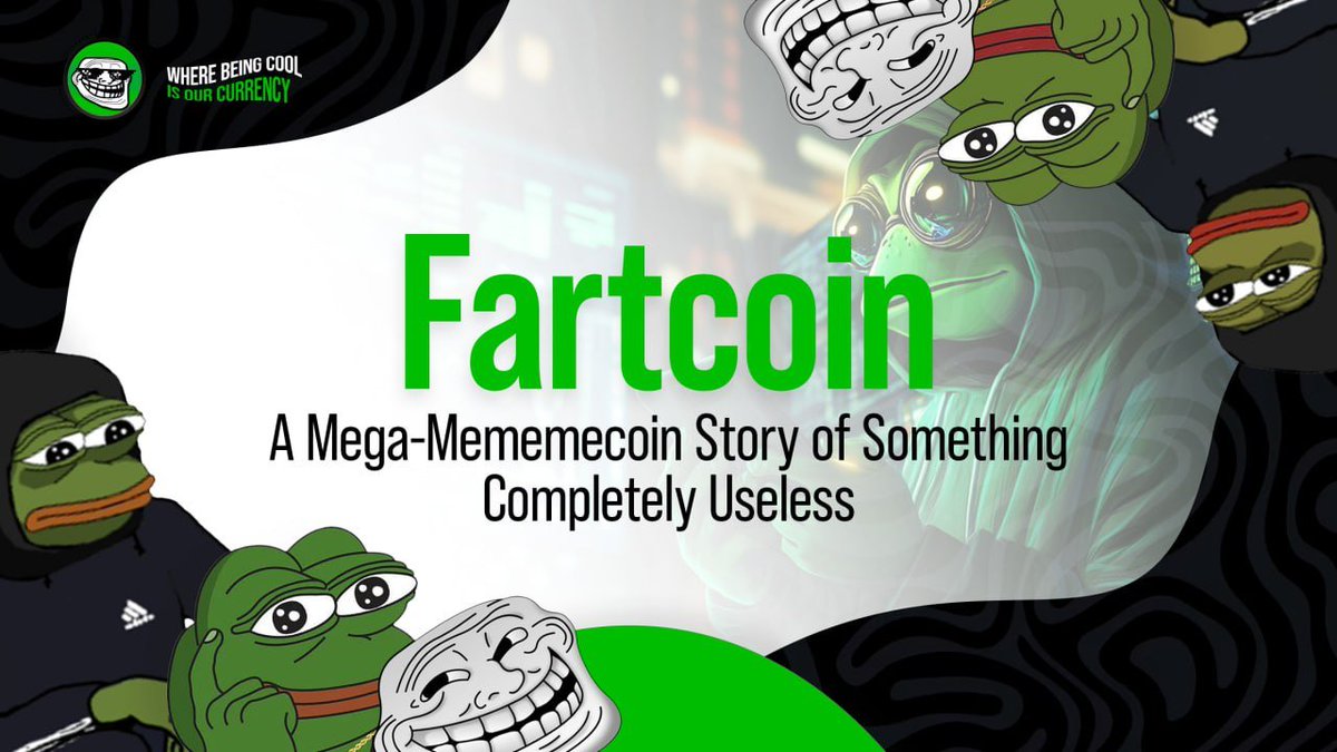 Fartcoin did several Xs and made a lot of millionaires. Just the name,  fart, however makes one wonder what the hell it was all about in the first  place. Well it's the, image size:1200x675