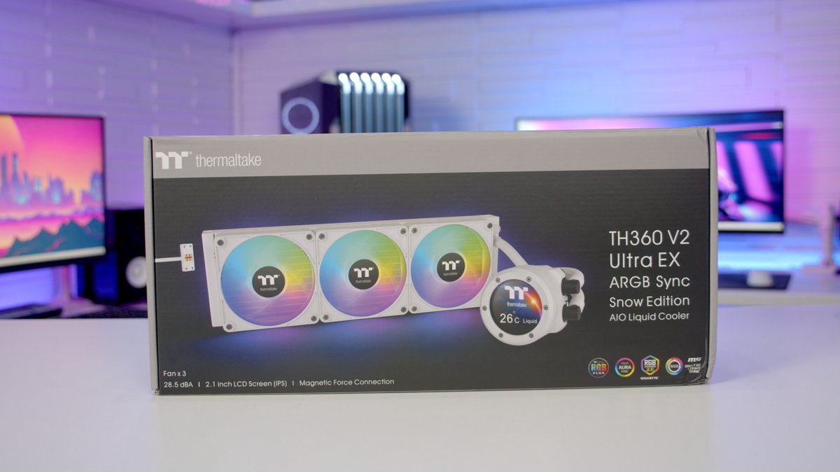 ThermaltakeInc's tweet photo. Chill in style ❄️ The TH V2 Ultra EX - Snow Edition brings icy aesthetics and top-tier cooling to your build. Ready to cool things down?
📸 @christopherflannigancomputers
#Thermaltake #THV2UltraEX #argb #rgb #pcgaming #custompc #AIO #magnetic https://t.co/4vkNGFAwzz