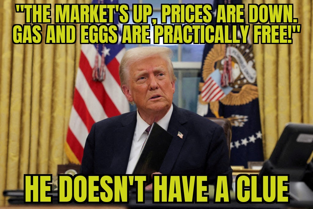 As We All Watch the Dumbliest president ever, I, for one, am embarrassed by the Dumbold and his Dumboldness. 
How did We sink this low?