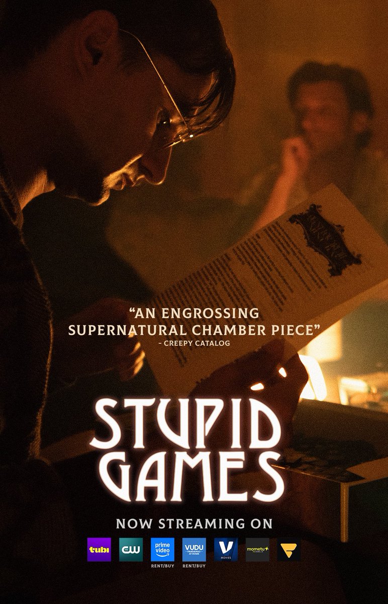 We always welcome new players to our game night. Come find us on #tubi #mometu #thecw and #primevideo and see if you will survive a round of QTM! 
🎲🎲
#StupidGames #horror #horrortwit