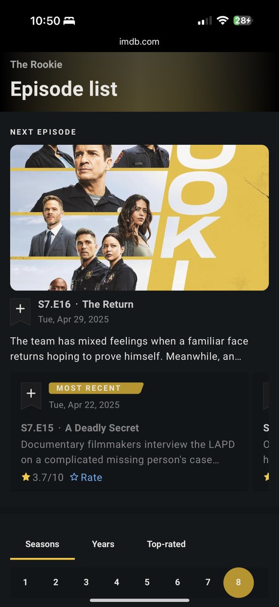 collin_ccx's tweet photo. @therookie @ABCNetwork imagine that. The same shitty “docu” style episode that bombs every season is getting annihilated in ratings this season too… who could’ve fucking seen that coming. When are you imbecilic chuckle fucks going to cease with this dribble. https://t.co/bxJcXZHruK