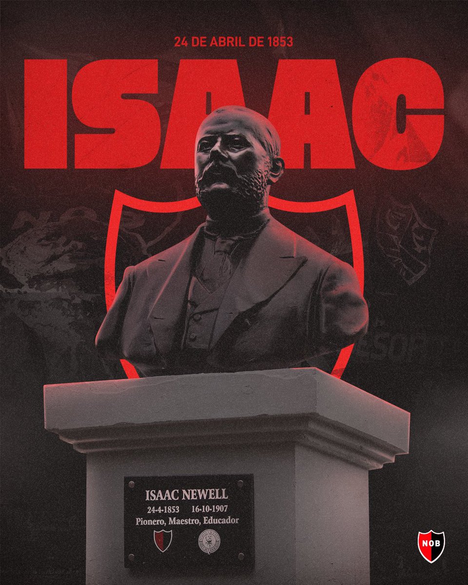 Maestro, educador y pionero 🙌🏼

En el aniversario del natalicio de Isaac Newell, celebramos su vida y honramos su legado. 

Hijo de Joseph Newell y Mary Goodger, con apenas 16 años llegó a Rosario, que por entonces no era más que una aldea con escasas instituciones educativas.