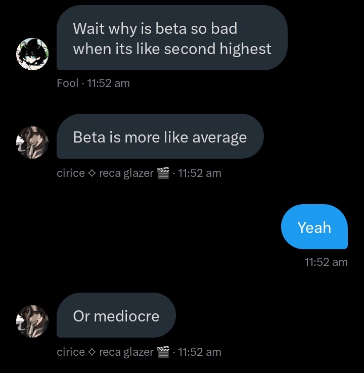 freakyreca's tweet image. What is the recalings gc even about