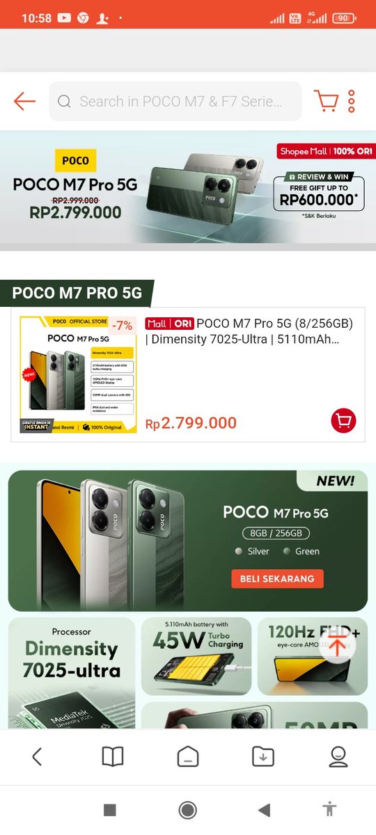 oxwinKey's tweet photo. @ShopeeID MIN PILIH AKU MENANG POCO M7 PRO https://t.co/i6Lo09R9ff