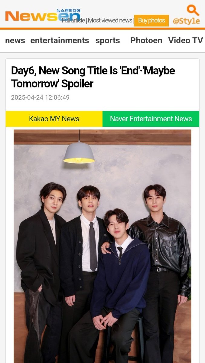 detii0730's tweet photo. HAH?! DAY6 bakal comeback judul lagu barunya "Maybe Tomorrow" dan "It's Over."
Lirik It's Over ditulis Young K, composer-nya Hong Ki Sang, co composer-nya Young K, Wonpil.
Sungjin, Young K, Wonpil, Hong Ji Sang co-composer Maybe Tomorrow.
Aaakkk so excited! #DAY6 #DAY6ISBACK https://t.co/dX9wlIqGJf