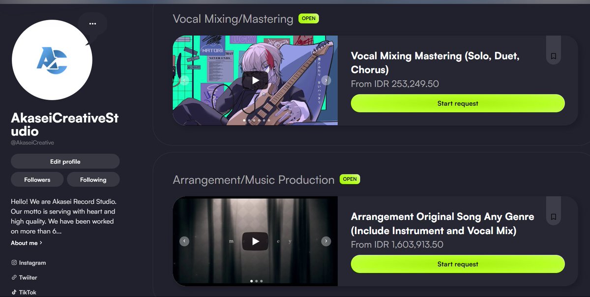 Akasei Creative - COMMISSION OPEN tweet media