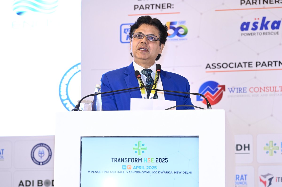 Transform_HSE's tweet photo. We are delighted to share a glimpse of the Technical Session - I at @TransformHSE_25!
๐ 16th of April 2025 at Yashobhoomi, IICC, Dwarka, New Delhi
#THSE25 #TransformHSE #TransformHSE2025 #SDGs #GlobalSDGs https://t.co/IxNSlBFgmE