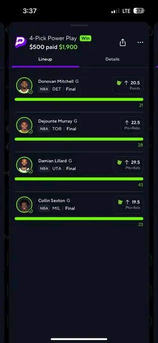 ✅✅✅✅✅✅✅✅✅✅
Tap the link to join my prizepicks 👇👇👇 
t.me/+ousODV1SmqIxN…