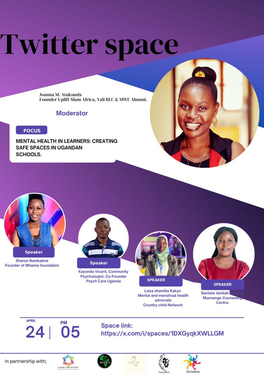 Later today, I will join colleagues to discuss mental health in schools and how we can create safe spaces to support students experiencing mental health issues. Considering the trend of MH issues in students, this discussion came at the right time.
x.com/i/spaces/1DXGy…