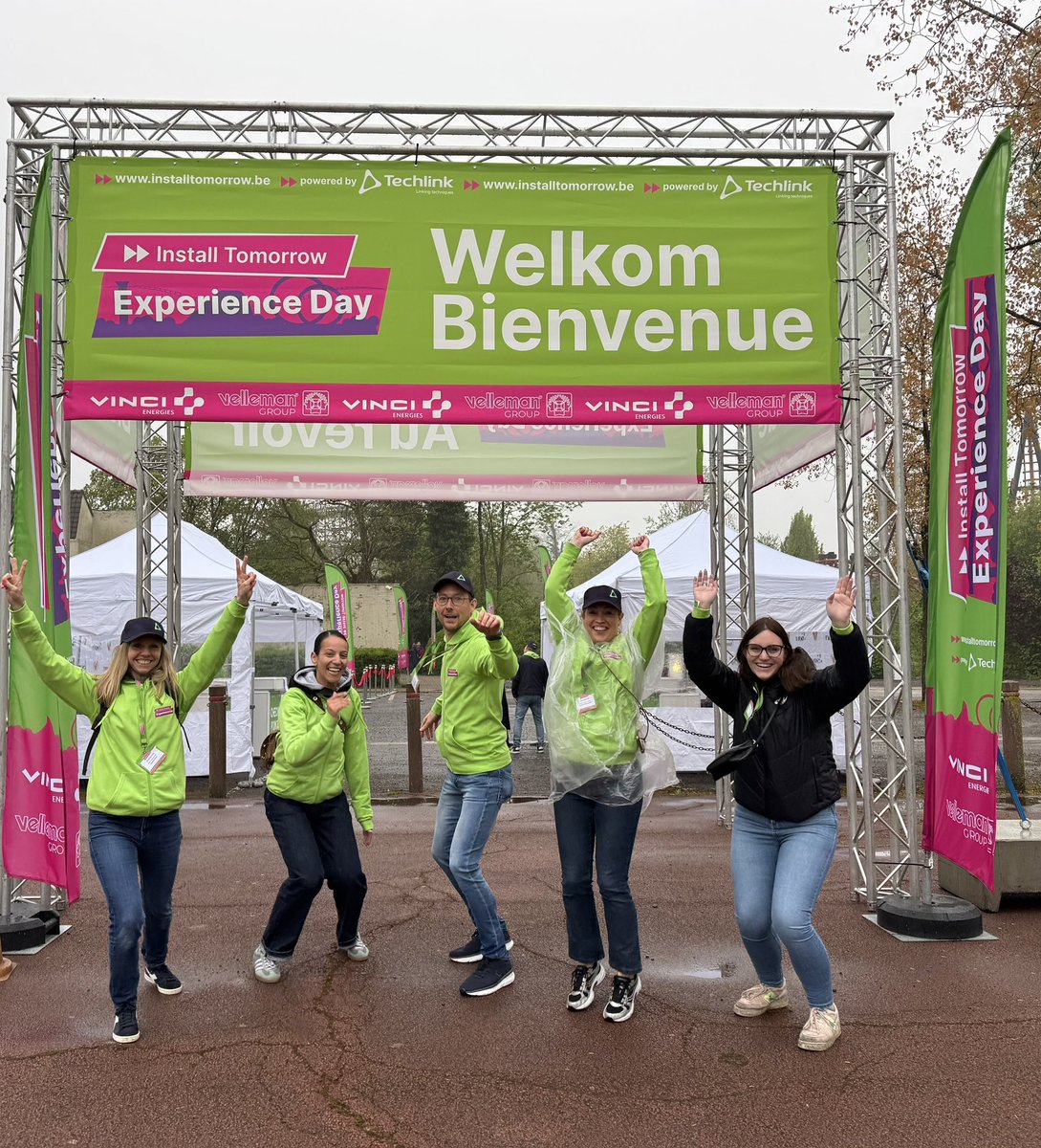 dewolf_dirk's tweet image. Het hele Techlink team staat klaar om de talenten van morgen te verwelkomen voor een energieke dag waar ze ondersteboven van zullen zijn! 

#InstallTomorrow #Techlink #ExperienceDay #Technologie #Innovatie #Walibi