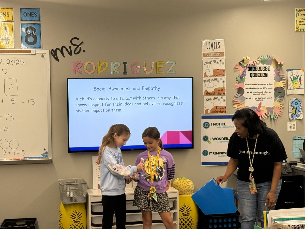 KRodriguez_GE's tweet photo. Thank you to @MrsJean_GE for stopping by our classroom today and giving us a great lesson on social awareness and empathy. She spoke to us about how our words can be powerful and that we should T.H.I.N.K. before we speak. @HumbleISD_GE https://t.co/UEtXdzFrLs
