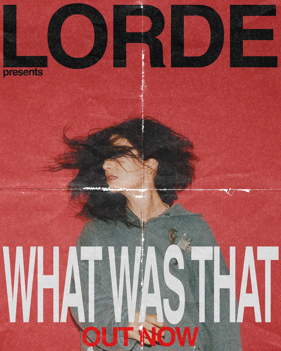 gabosarchive's tweet photo. LORDE'S FIRST SINGLE IN FOUR YEARS IS OFICIALLY OUT NOW, STREAM "WHAT WAS THAT" ON YOUR FAVORITE PLATFORM https://t.co/UmWBLYhkds