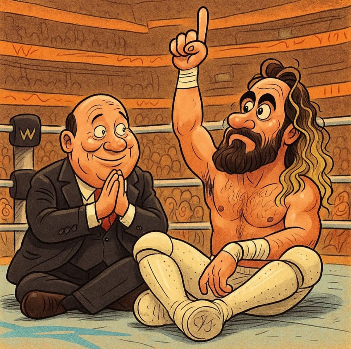 We Punk'd out a Rebel and Dethroned a Tribal Chief ... all in one historic Ball Bustin' WrestleMania Moment!