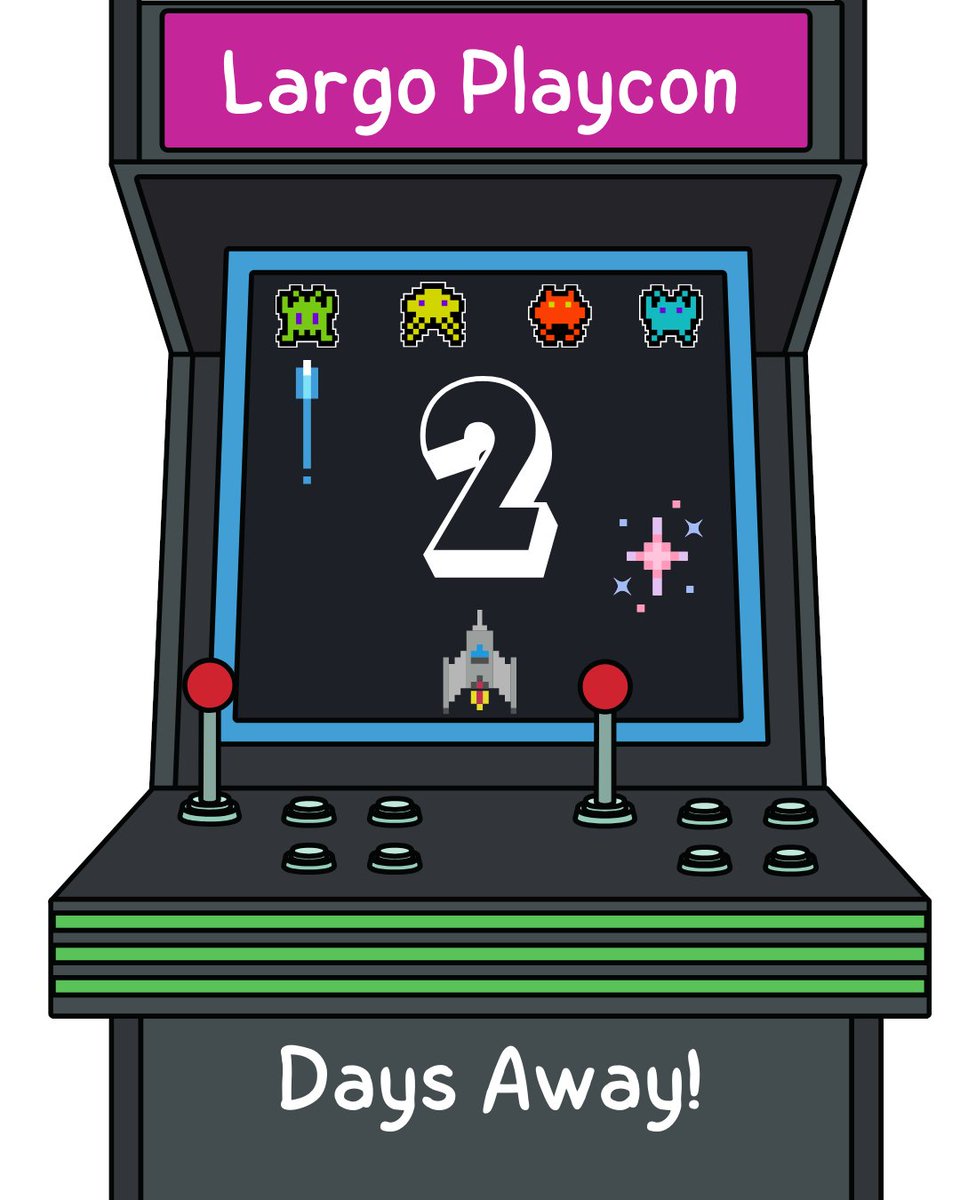 DVSI_ENT's tweet photo. 🎉 Exciting News! We're just 2 days away from Largo Playcon! 🚀 Check out the amazing demos from our dev team and don't miss our THRILLING raffle! 🎟️ Who will win the custom-built PC? It could be YOU! 🖥️ Join us on Saturday, April 26th! See you there! 👾 https://t.co/ZUZKxMt2HK