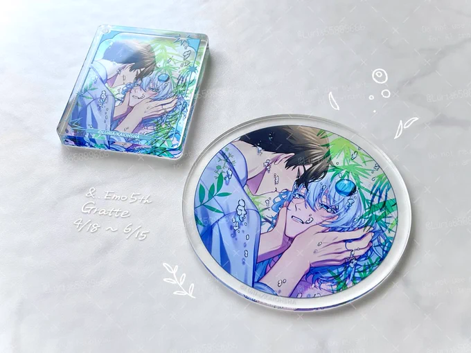 『#箱庭の熱帯魚』で作っていただくアクリルグッズ好き… 水槽感…